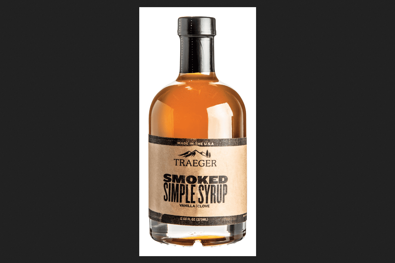 Traeger Smoked Vanilla and Clove Simple Syrup 12.68 oz. Bottle