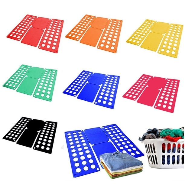 Clothes Folder Shirt Storage Board Fast Folding Board Flip Fold For Child Laundry Blue S Walmart Com Walmart Com