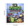 thumbnail image 6 of Plants Vs Zombies Wall Tapestry Cartoon Poster Wall Hanging Tapestry for College Dorm Living Room Bedroom Decoration 40x60 Inch, 6 of 8