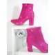 thumbnail image 4 of Rhinestone Pointy Toe Block Heel Booties, 4 of 4