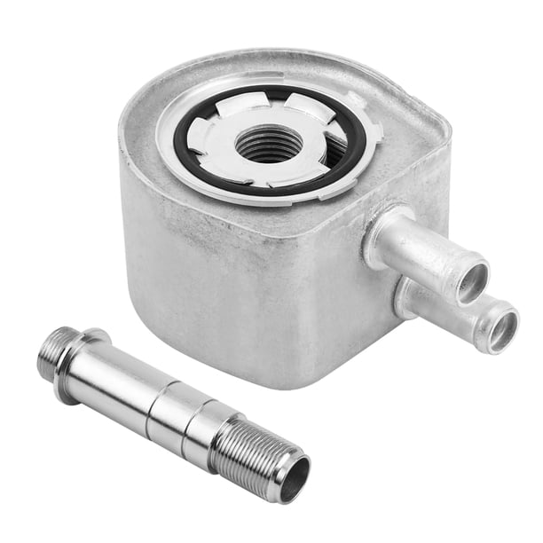 Enfriador de aceite del automóvil, Enfriador de aceite del motor del automóvil Adaptador de filtro de aceite del motor Enfriador de aceite del motor para Ford Meticulosamente diseñado