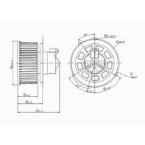 HVAC Blower Motor Fits select: 1998-2011 MERCURY GRAND MARQUIS, 1998-2011 FORD CROWN VICTORIA