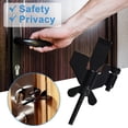 thumbnail image 4 of Cerradura de viaje para mayor seguridad, cerradura de puerta portátil, cerradura de viaje fácil de usar para mayor seguridad, cerradura resistente, protección de privacidad, se adapta a la mayoría de, 4 of 8
