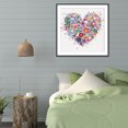 thumbnail image 3 of Wdftyju 5D bricolaje forma especial diamante pintura corazón Cruz puntada mosaico Kits Home Decor Wdftyju 3du5re0dt3cf3ws6, 3 of 9