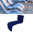 thumbnail image 4 of Indoor Outdoor Chaise Lounge Cushion Splashproof Soft Replacement for Lawn Pool 4 Fold 78.74x21.65in, 4 of 7