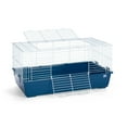 thumbnail image 2 of Prevue Pet Products Medium Rectangular Small Animal Tubby with Plastic Navy Blue Base, 2 of 3