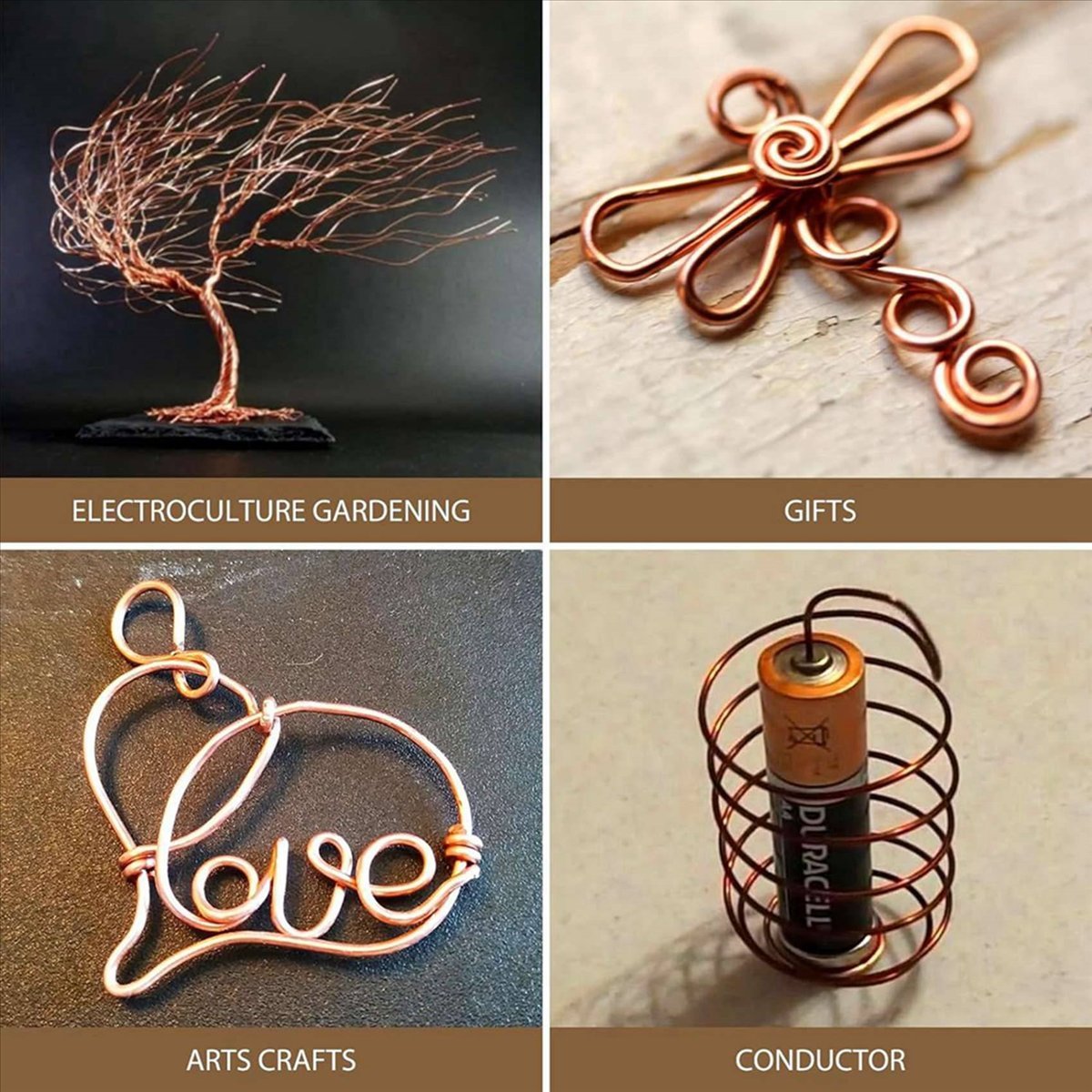 2X 99.9% Dead Soft Copper Wire, 20 Gauge/ 0.8 mm Diameter, 328 Feet/ 100 M, 1 Pound Spool Pure Copper Wire