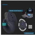 thumbnail image 2 of Saker Ergonomic Triple,Ergonomic Vertical Mouse: Tri-Mode Wireless, Rechargeable, 2 of 5
