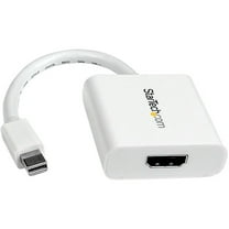 StarTech MDP2HDW Mini DisplayPort to HDMI Video Adapter Converter, White