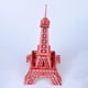thumbnail image 4 of EeaseMX Rompecabezas de madera 3D de la Torre Eiffel, juguete educativo, rompecabezas divertido para niños (rojo), 4 of 8
