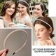 thumbnail image 5 of Diademas de moda con perlas, accesorios para el cabello de boda para fiesta de novia para mujeres y niñas, 5 of 5