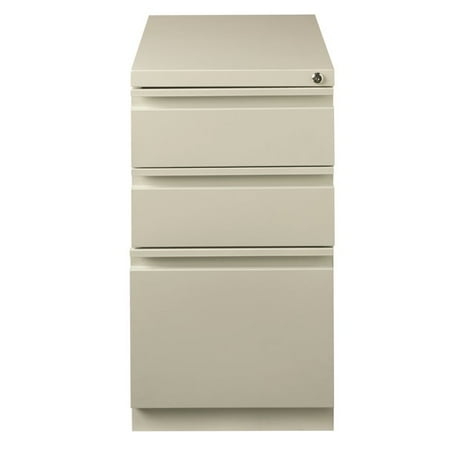 Hirsh Hl10000 Series 23 Deep 3 Drawer Mobile Pedestal In Light