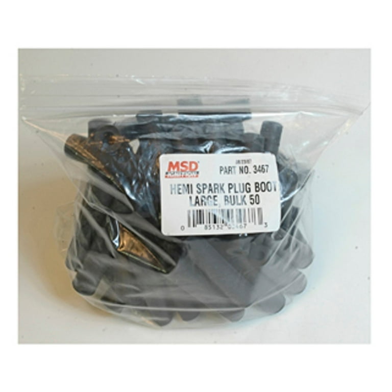 MSD Spark Plug Boot Straight Gray Silicone (50pk) MSD Spark Plug Boot Straight Gray Silicone (50pk)