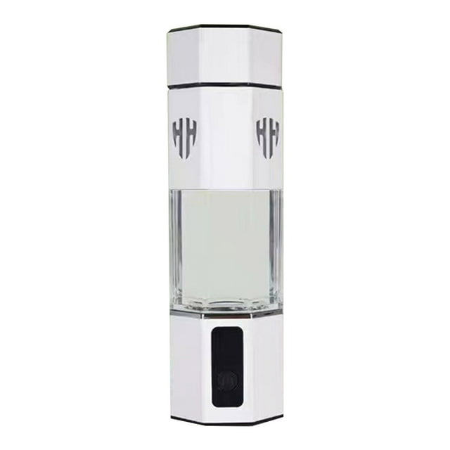 Hydrogen Water Generator High Concentration Electrolysis Cup, 260ml Portable Titanium Alloy with 3000-5000PPb Hydrogen Content for Health