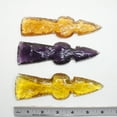 thumbnail image 2 of 3 Glass Ornamental Tomahawk Heads #4019  Ax Axe Hatchet, 2 of 4