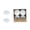 White, variant on Synergy Retail Group Mega Floating Candle (Set of 4)
