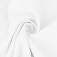 thumbnail image 4 of Romper for Women Summer Office High Neck Front Split Tops Short Jumpsuit Waist-Slimming Zip Back Work Formal Outfits, White, XL, 4 of 7