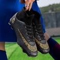 thumbnail image 4 of Botas de fútbol para hombre, tacos profesionales con clavos, zapatillas de fútbol para competición/entrenamiento, zapatillas para niño, 4 of 5