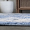thumbnail image 5 of JONATHAN Y MODERN PERSIAN 2 x 8 Runner Rug, Vintage Moroccan Traditional - Blue/Ivory, MDP101E-28, 5 of 10