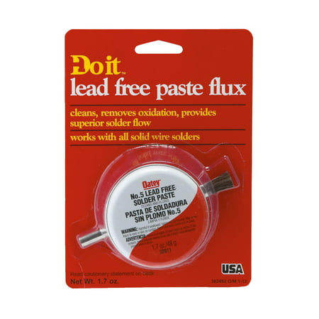UPC 009326309620 product image for Oatey 362492 Do it No. 5 Lead-free Paste Flux-1.7OZ #5 FLUX PASTE | upcitemdb.com