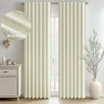 thumbnail image 3 of Top Finel Pleated Window Shades, 100% Blackout Linen, Cream, 52" x 84", 3 of 9