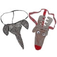 thumbnail image 2 of 2 tangas para hombre, tanga de animales, tanga de leopardo, ropa interior para hombre, 2 of 2