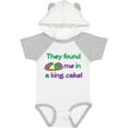 thumbnail image 3 of Inktastic They Found Me in a King Cake Boys or Girls Baby Bodysuit, 3 of 5