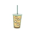 thumbnail image 3 of Small Iced Coffee Tumbler Iron On Embroidered Patch, 3 of 3