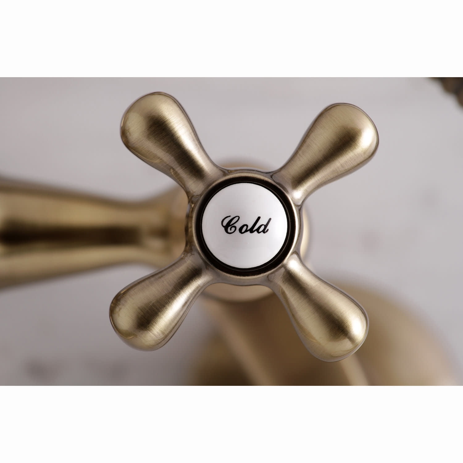 Kingston Brass KS265AB 6" Wall Mount Tub Filler Faucet KS265AB