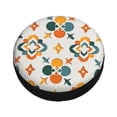 thumbnail image 4 of PUREYAH Oriental Arabesque East Orange Rv Spare Tire Cover, Wheel Covers Protectors Universal Fit for Camping Travel Trailer Truck 15 inch, 4 of 6