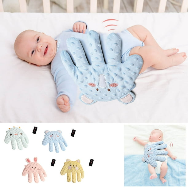 Muñeca de palma calmante para el sueño - Golpes automáticos en la espalda y el trasero para aliviar la presión y calmar - 25cm Diseño adorable