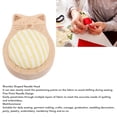 thumbnail image 3 of Juego De Cojines Para Alfileres De Coser, Juego De Alfileres Para Acolchar Rectos Con Cabeza De Aguja De Gato Y Rómbico Multifuncional, Portátil Para Manualidades De Papel, 3 of 7