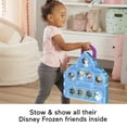 thumbnail image 3 of Disney Frozen Castle Playset with 9 Fisher-Price Little People Figures, Carry Along Castle Case, 3 of 6