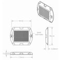 thumbnail image 3 of Hydro Glow Q7G Ultra Thin Solar Dock, Deck & Pathway Light - Green, 3 of 3