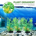 thumbnail image 3 of RENACLIPY 2Pcs Fish Tank Ornament Plastic Plants for Underwater Landscape 3.14X1.97X11.00in, 3 of 5