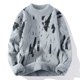 thumbnail image 5 of Suéter de cuello alto medio de otoño e invierno de entrega de una pieza, suéter grueso para hombre, suéter de moda para hombre, 5 of 5