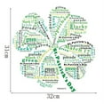 thumbnail image 6 of XGFHYJEH St Patricks Day Decorations, St Patricks Day Decorations Indoor Wall Decals, St. Patrick's Day Refrigerator Sticker Window Combination Set, 6 of 6