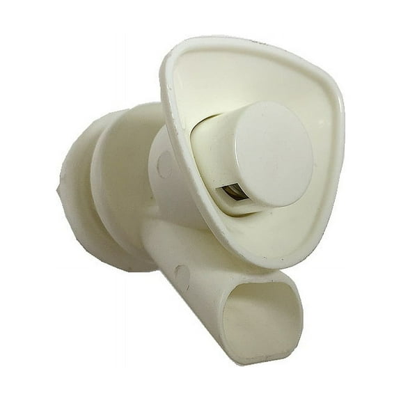 Raindrops Water Jug Spigot Push Button Spigot White Easy Replacement Beverage Jugs 1Pack