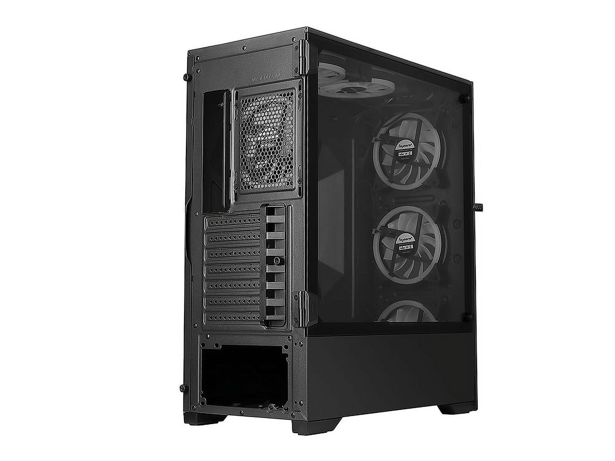 Bluegears b-Voguish (Fans NOT Included) Gaming PC Case with Tempered Glass panels, USB3.0, Support E-ATX, ATX, mATX, ITX. (Fans are sold separately)