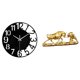 thumbnail image 1 of Reloj de pared grande,Reloj de pared acrílico silencioso de estilo moderno.,Reloj de pared grande de oficina,silencioso,fácil de leer y sencillo.,Estatua de escritorio,Figura decorativa de, 1 of 8