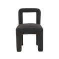 thumbnail image 6 of TOV Furniture Hazel Black Boucle Dining Chair, 6 of 8