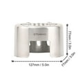 thumbnail image 4 of TOMSHOO Canteen Cup Stand Stainless Steel Wood Burning Stove for Outdoor Camping Hiking Picnic BBQ, 4 of 8
