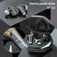 thumbnail image 3 of Auriculares impermeables Inteprter Control táctil de baja demora Bluetooth con micrófono Recargable Negro, 3 of 6