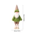 thumbnail image 3 of Christmas Plush Doll Standing Santa Claus Christmas Doll Standing Plush Toy for Holiday Winter Home Decoration, 3 of 6