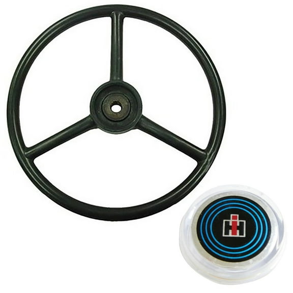 731-3012 Steering Wheel with "IH" Cap Fits Cub Cadet 100 102 122 123