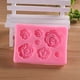 thumbnail image 4 of Moyic Feiping lindo pastel de silicona Chocolate Fondant molde Rosa flores diseño pastelería Cupcake pastel molde decoración hornear herramienta Herramientas y accesorios para hornear Moyic JJ18538-00, 4 of 6