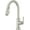 Stainless Steel, variant on Pfister GT529-COLB Colfax 1.8 GPM Single Hole Pull Down Kitchen Faucet - Black