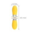thumbnail image 2 of CIMAXIC 12Pcs Corn Holders for Corn on the Cob in Yellow Color with Firm Grip, 2 of 7