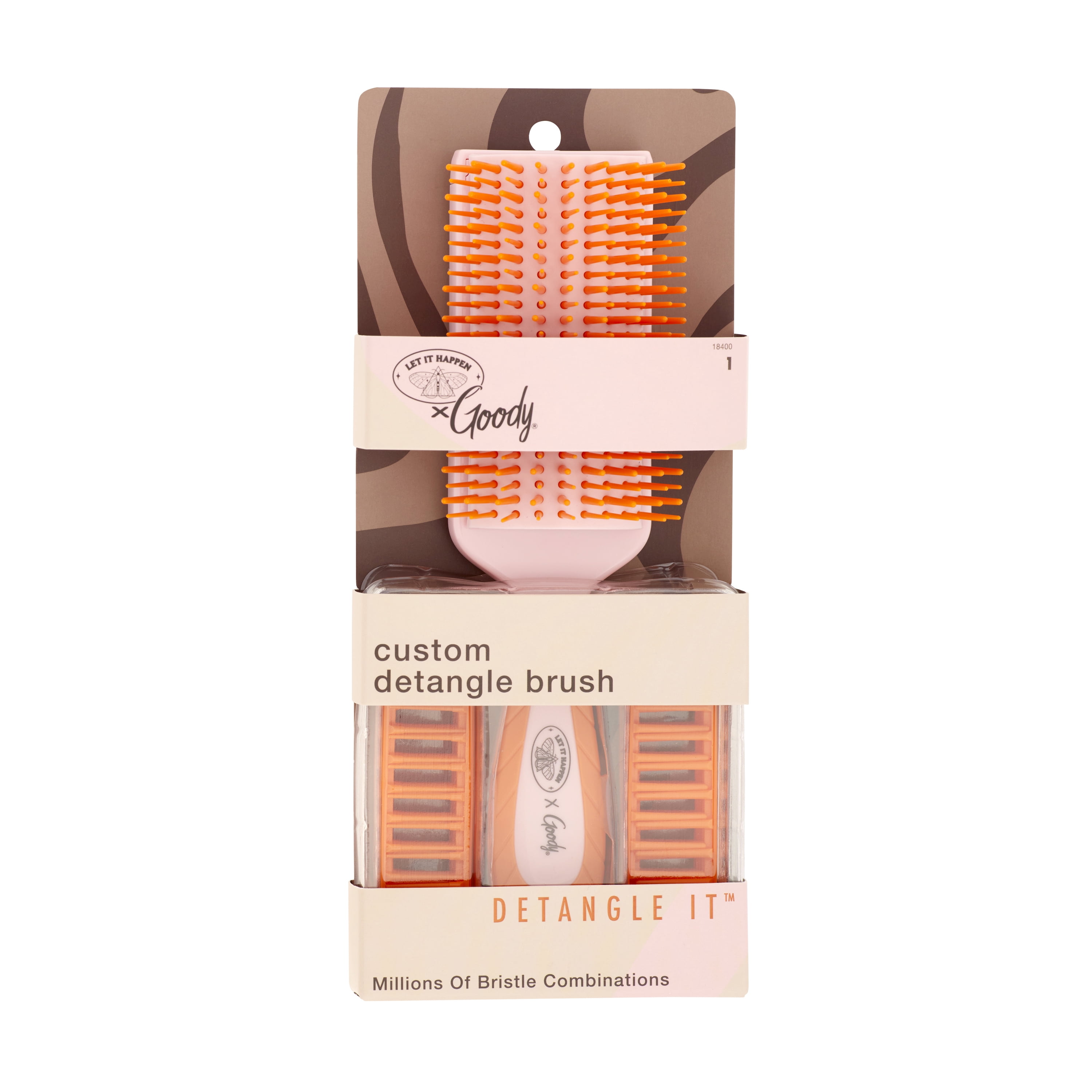 Goody Tru X Let It Happen Collab Custom Detangling Brush for Ouchless