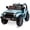 Blue, variant on Goldensoil 12V Kids Ride-on Truck with Remote, Spring Suspension, 3 Speeds,LED Lights & Music - Blue